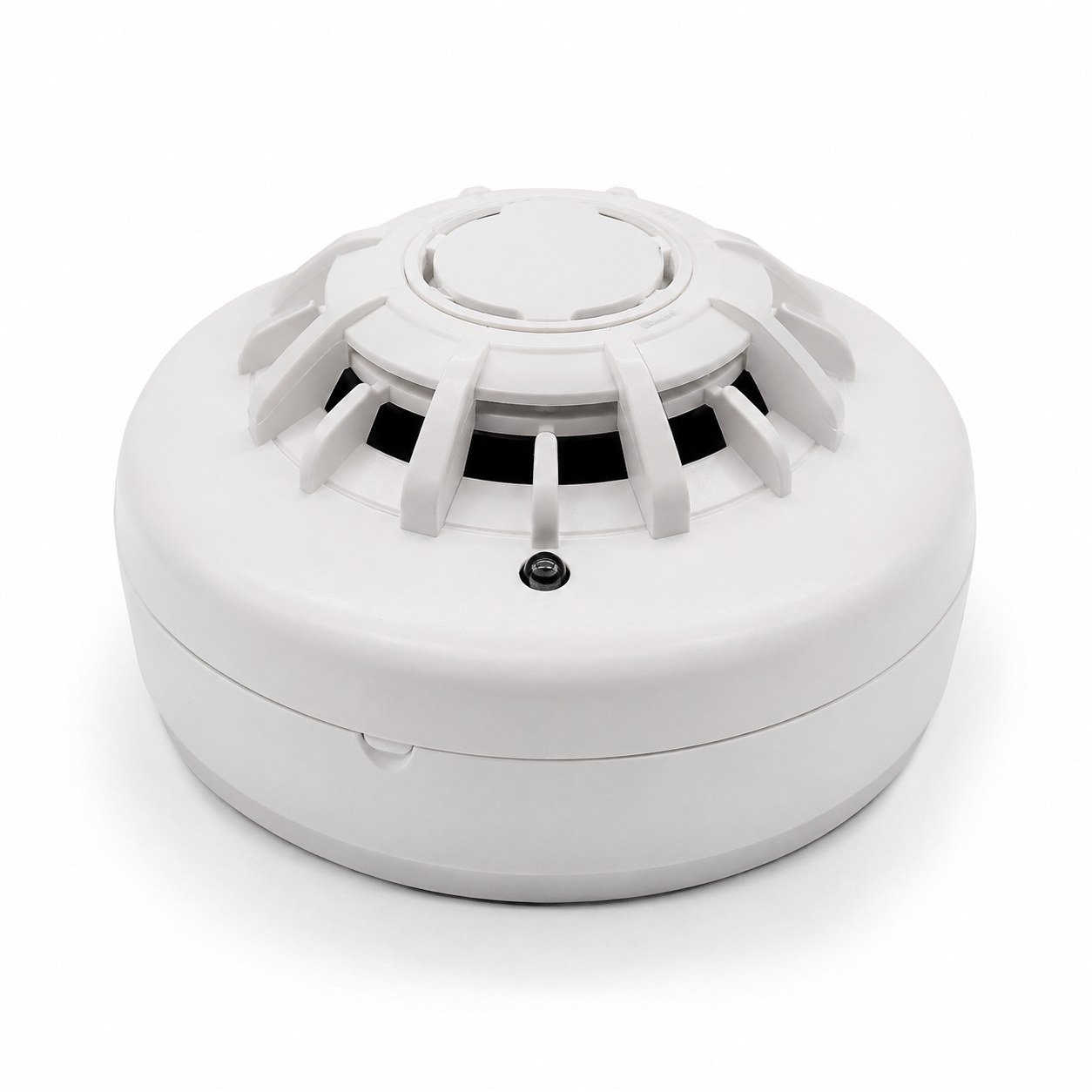 Wireless fire alarm smoke detector for radio-linked fire detection systems